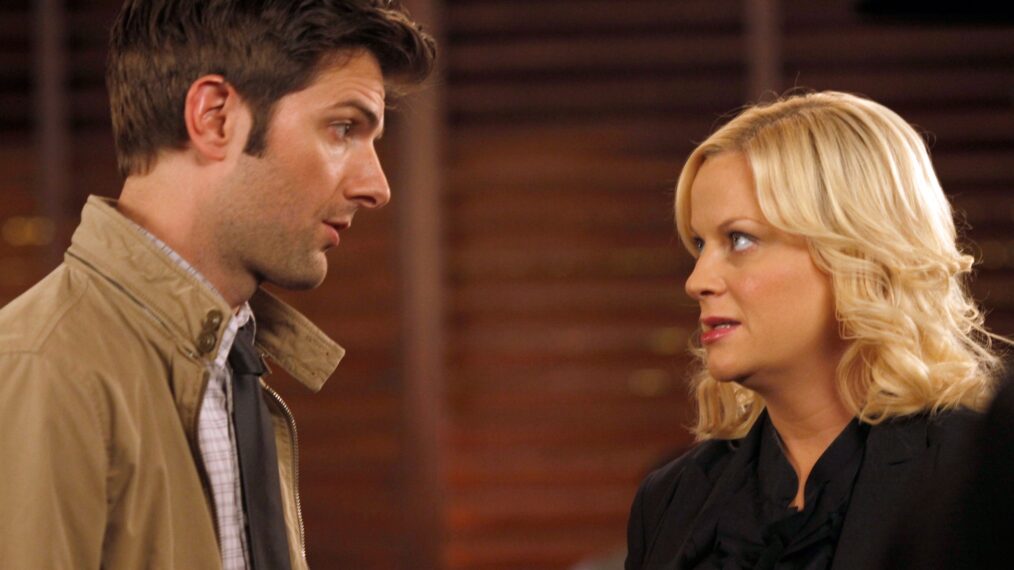 Adam Scott and Amy Poehler in 'Parks and Recreation'