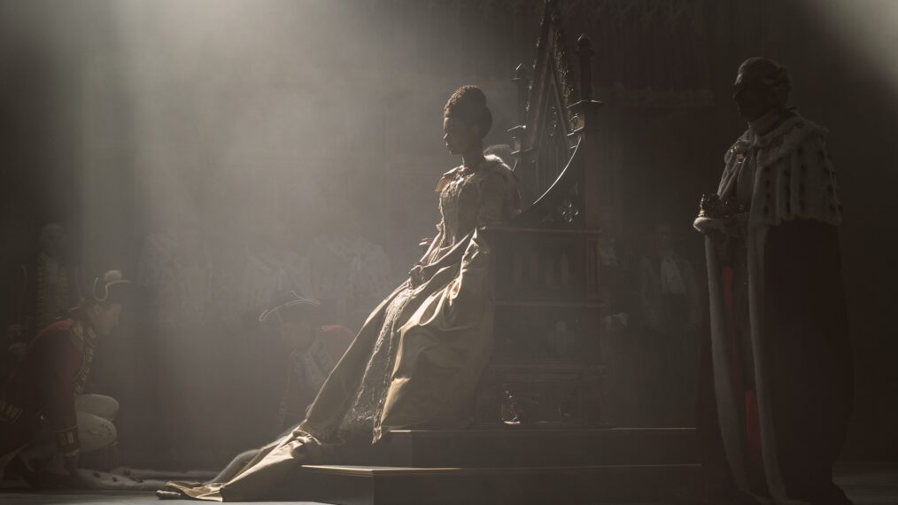 India Amarteifio in 'Queen Charlotte: A Bridgerton Story'