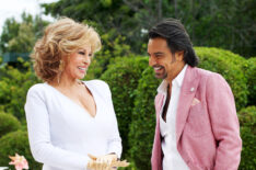 Raquel Welch & Eugenio Derbez in 'How to Be a Latin Lover'