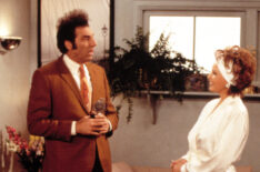 Michael Richards & Raquel Welch in 'Seinfeld,' 1997