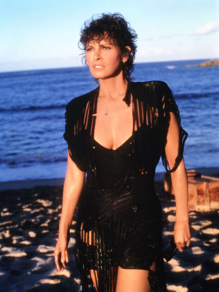 Raquel Welch in 'Trouble in Paradise,' 1989