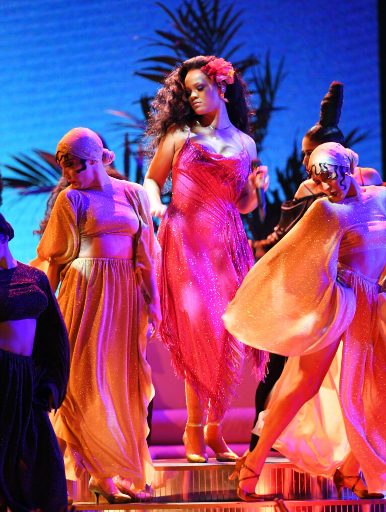 Rihanna at 60th Annual GRAMMY Awards