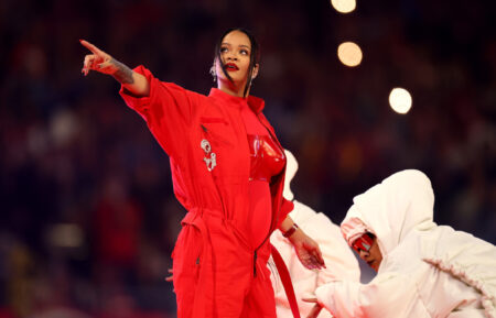 Rihanna at the Super Bowl LVII Halftime Show