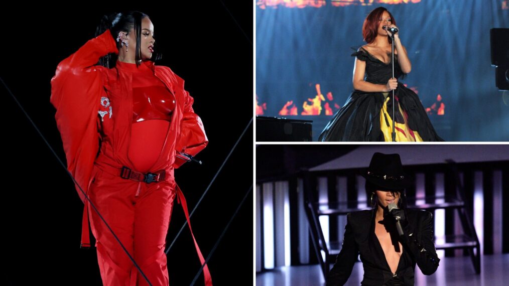 Rihanna at the Super Bowl, Grammys, and VMAs