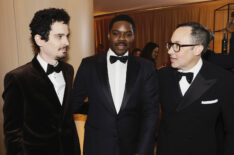 Damien Chazelle, Jovan Adepo, and P.J. Byrne attend the 29th Annual Screen Actors Guild Awards