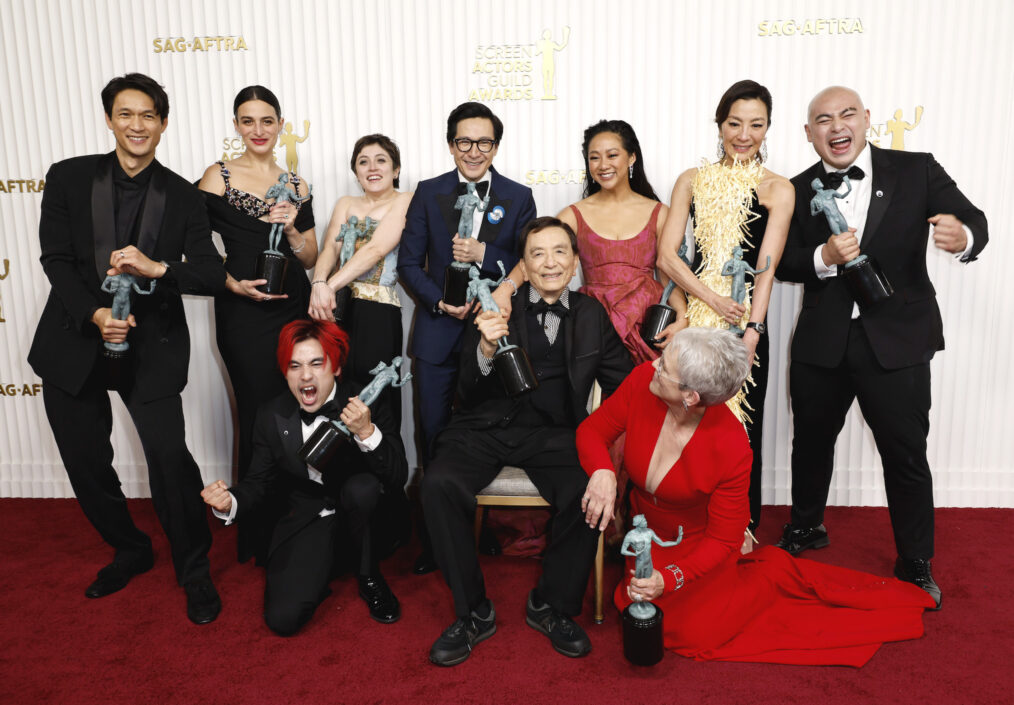 'Everything Everywhere All at Once' cast attends the 29th Annual Screen Actors Guild Awards