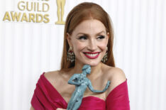 Jessica Chastain attends the 29th Annual Screen Actors Guild Awards