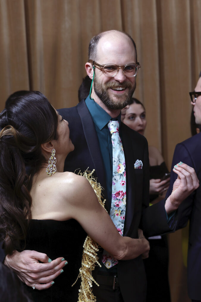 Michelle Yeoh and Daniel Scheinert attend the 29th Annual Screen Actors Guild Awards