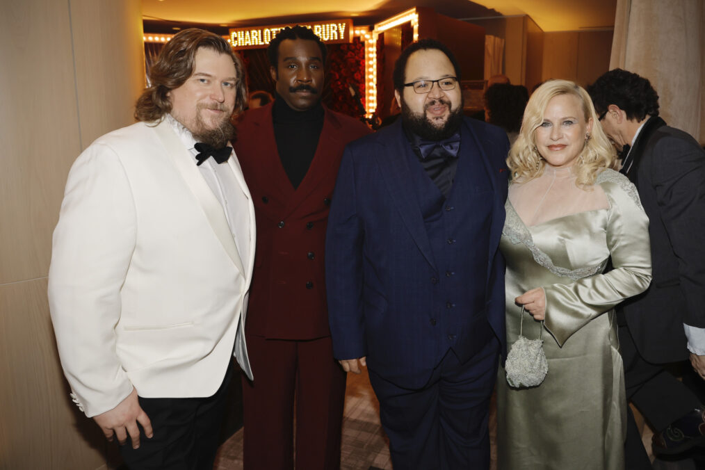 Michael Chernus, Tramell Tillman, Zach Cherry, and Patricia Arquette attend the 29th Annual Screen Actors Guild Awards
