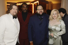 Michael Chernus, Tramell Tillman, Zach Cherry, and Patricia Arquette attend the 29th Annual Screen Actors Guild Awards