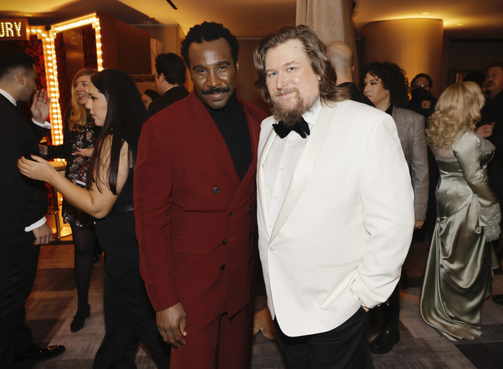 Tramell Tillman and Michael Chernus attend the 29th Annual Screen Actors Guild Awards