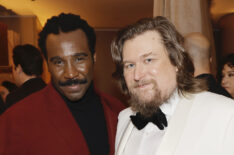 Tramell Tillman and Michael Chernus attend the 29th Annual Screen Actors Guild Awards