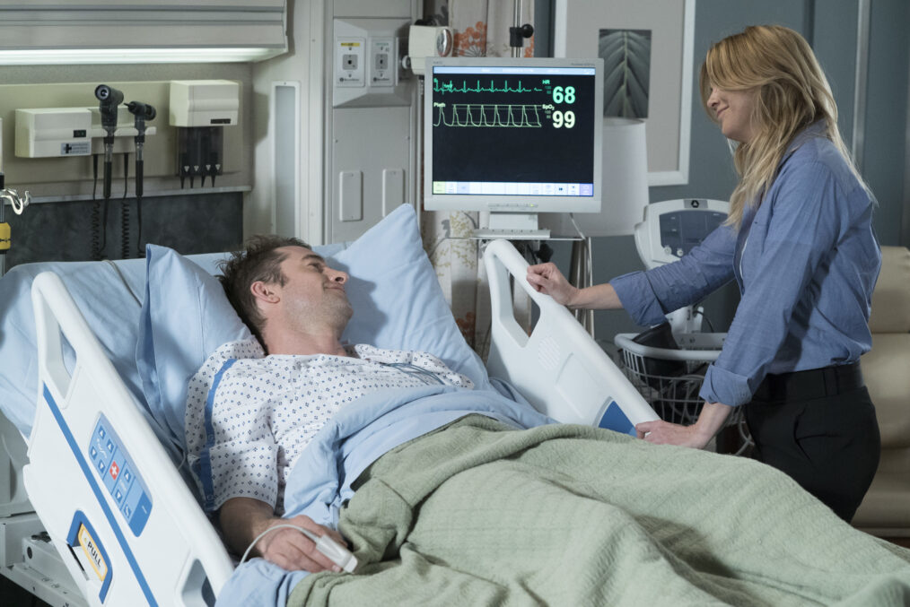 Scott Speedman and Ellen Pompeo on Grey's Anatomy