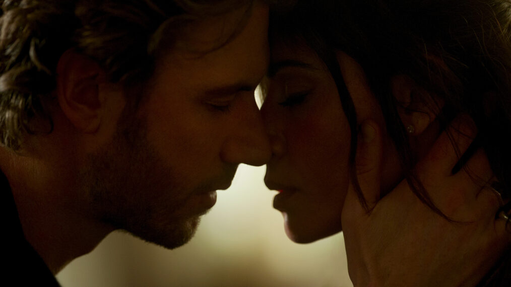 Adam Demos & Sarah Shahi in 'Sex/Life' Season 2