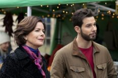 Marcia Gay Harden and Skylar Astin in 'So Help Me Todd'