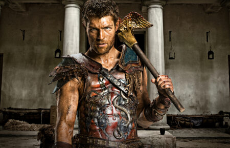 Liam McIntyre in SPARTACUS: WAR OF THE DAMNED