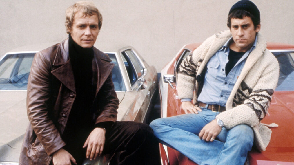 David Soul and Paul Michael Glaser as Starsky and Hutch