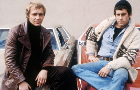 David Soul and Paul Michael Glaser as Starsky and Hutch