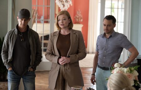 Jeremy Strong, Sarah Snook, and Kieran Culkin in 'Succession'
