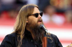 Chris Stapleton performs at Super Bowl LVII