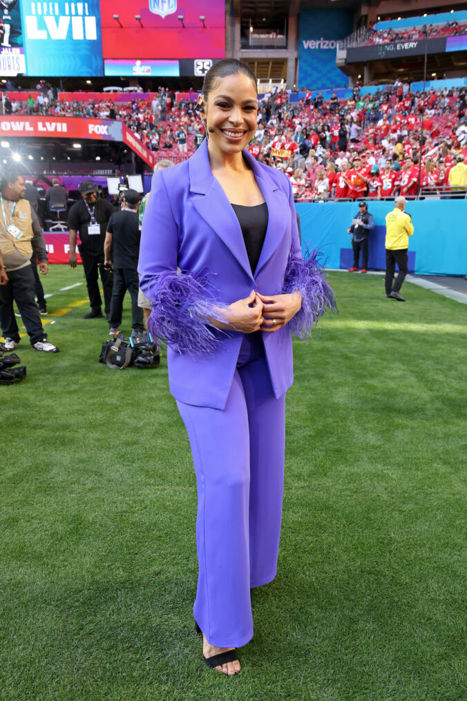 Jordin Sparks at Super Bowl LVII