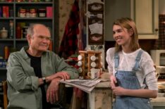 Kurtwood Smith and Callie Haverda in 'That '90s Show' Season 1