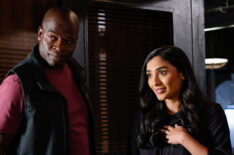 Hisham Tawfiq and Anya Banerjee in 'The Blacklist'