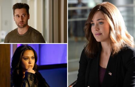 Ryan Eggold, Parminder Nagra, and Megan Boone in 'The Blacklist'