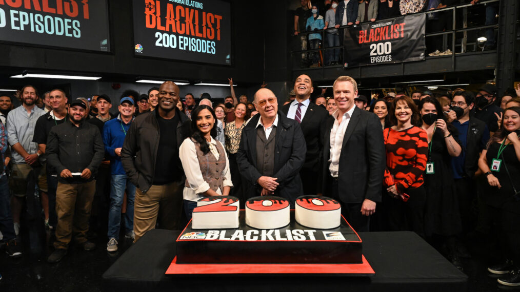 Cast and crew at 'The Blacklist' 200th Episode Celebration