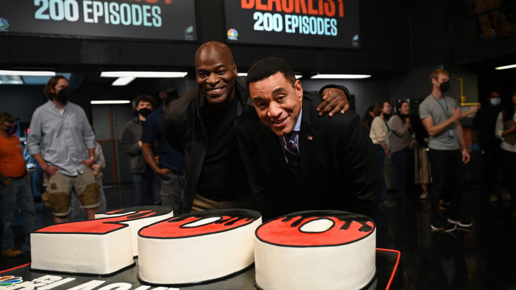 Hisham Tawfiq and Harry Lennix at 'The Blacklist' 200th Episode Celebration