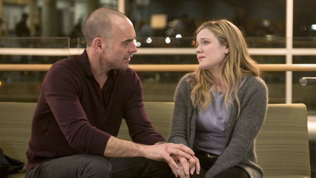 Paul Blackthorne and Harriet Dyer in 'The Inbetween'