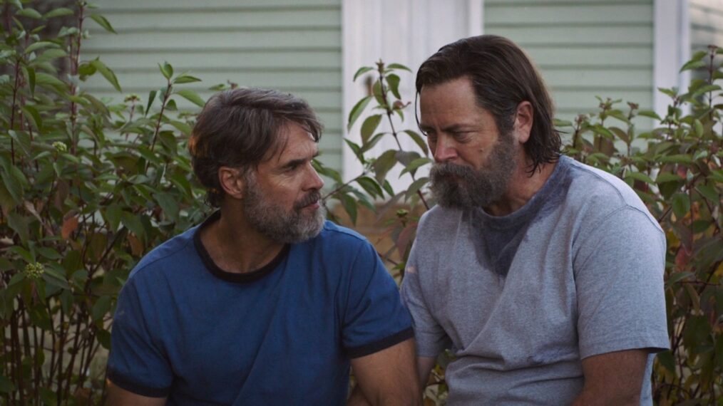 Murray Bartlett and Nick Offerman in 'The Last of Us'