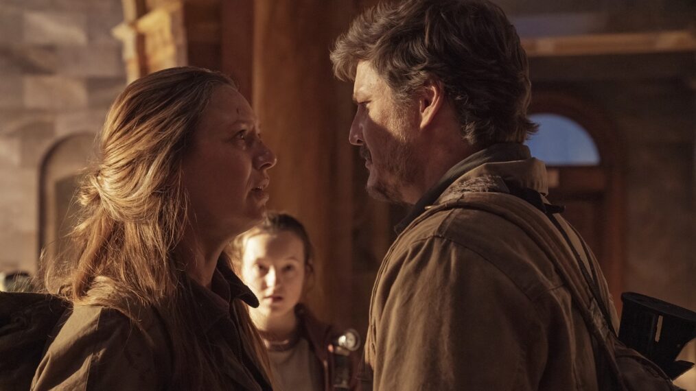 Anna Torv and Pedro Pascal in 'The Last of Us'