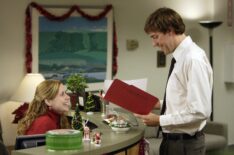Jenna Fischer and John Krasinski in 'The Office'