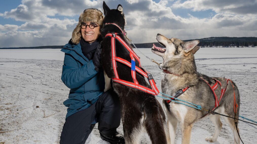 Eugene Levy in 'The Reluctant Traveler' for Apple TV+