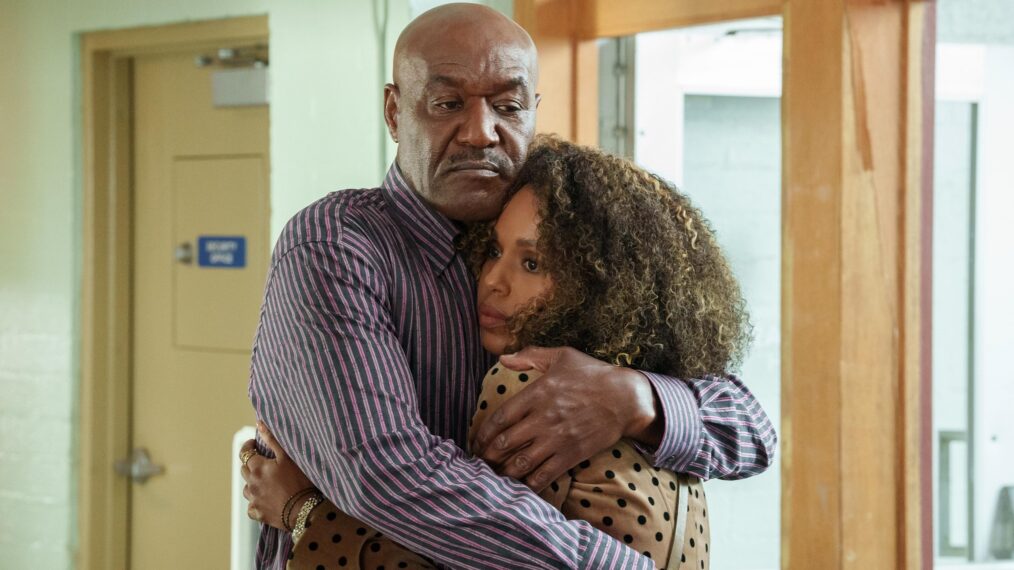 Kerry Washington and Delroy Lindo in 'UnPrisoned'