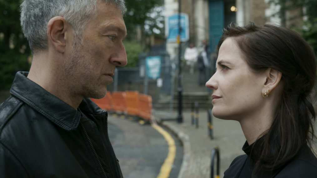 Vincent Cassel and Eva Green in Apple's Liaison