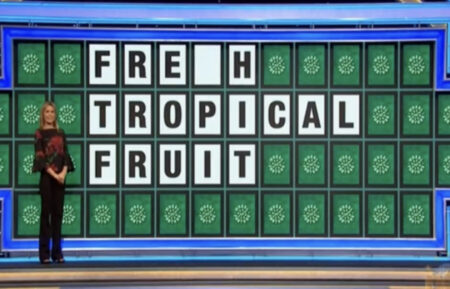 Wheel of Fortune clue board