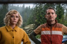 Christina Ricci and Elijah Wood in 'Yellowjackets' - Season 2