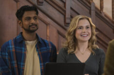 Utkarsh Ambudkar and Rose McIver in Ghost