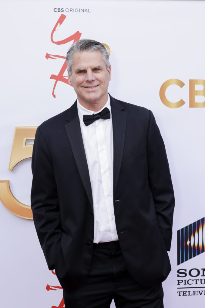 Robert Parucha arrives at “The Young and The Restless” 50th Anniversary celebration