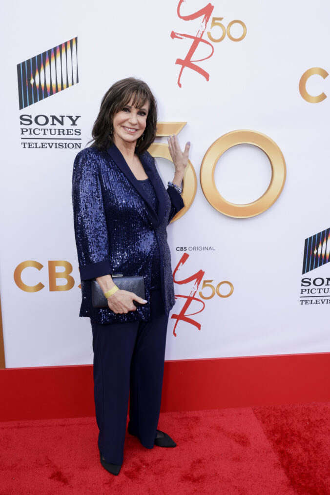 Jess Walton arrives at 'The Young and The Restless' 50th Anniversary celebration