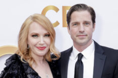 Adrienne Frantz and Scott Bailey arrive at 'The Young and The Restless' 50th Anniversary celebration