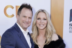 Scott Martin and Lauralee Bell arrive at “The Young and The Restless” 50th Anniversary celebration