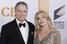 Eric Braeden and Melody Thomas Scott arrive at “The Young and The Restless” 50th Anniversary celebration