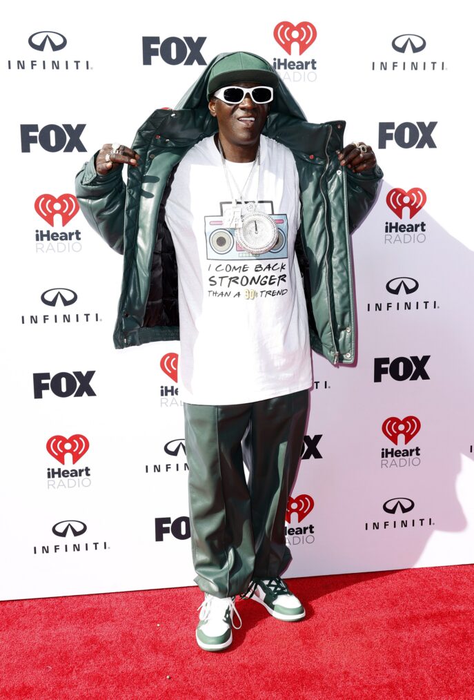 Flavor Flav at the 2023 iHeart Radio Music Awards