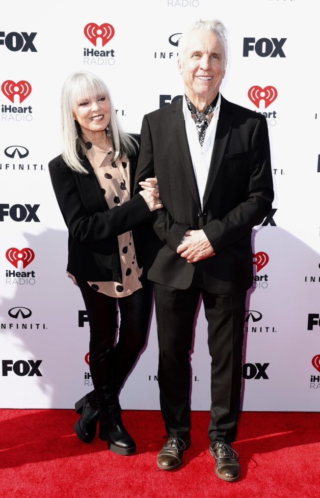 Pat Benatar and Neil Giraldo at the 2023 iHeart Radio Music Awards