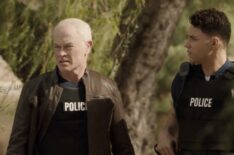 Neal McDonough and Rafael L. Silva in '9-1-1: Lone Star'