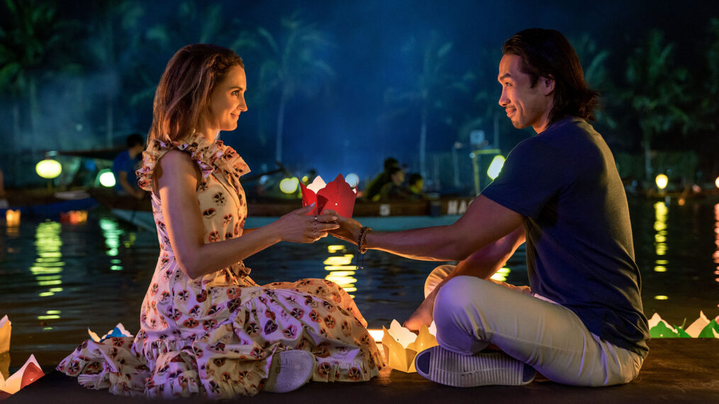 Rachael Leigh Cook and Scott Ly in 'A Tourist Guide To Love'