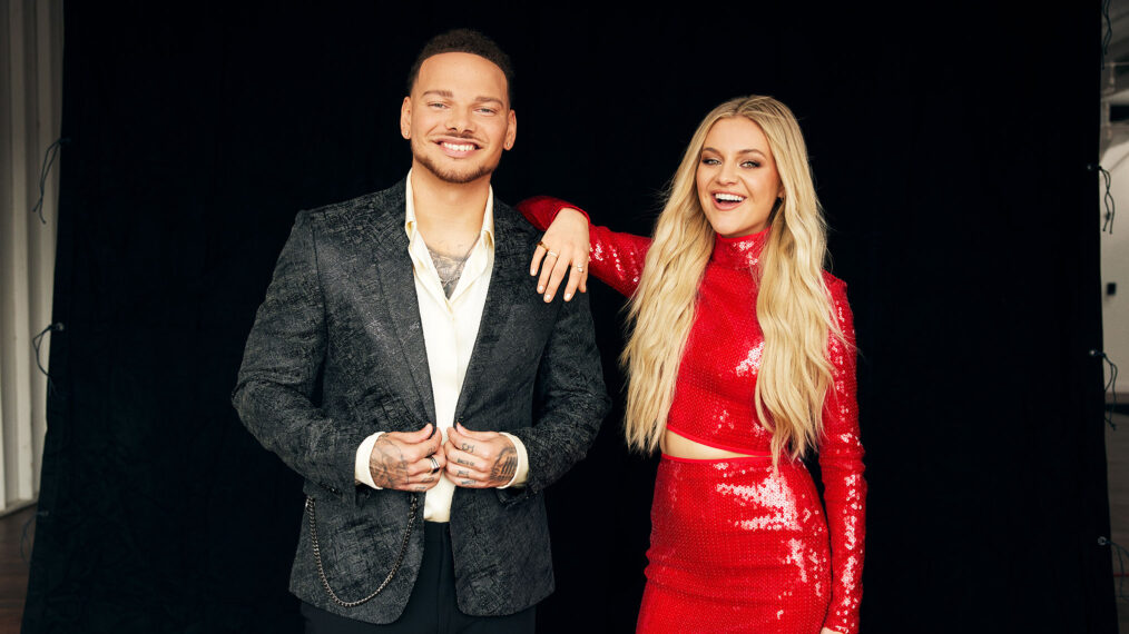 Kane Brown and Kelsea Ballerini, hosts of the Country Music Awards